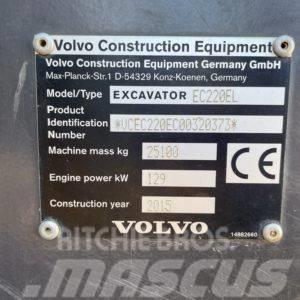 Volvo EC220E Bandgrävare