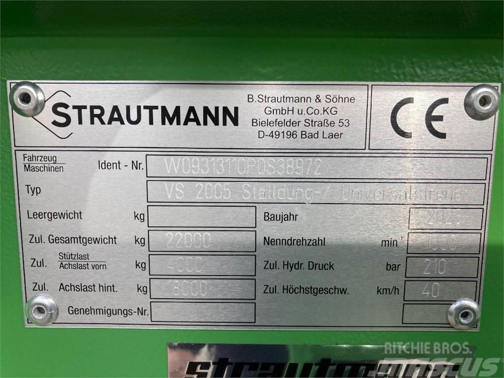 Strautmann VS 2005 Fast- och kletgödselspridare