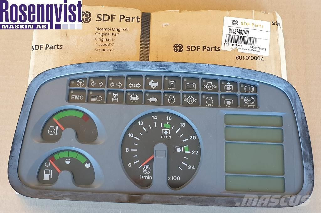 Deutz-Fahr Same/Lamborghini/Hurlimann Infocenter 04437487/40 Elektronik