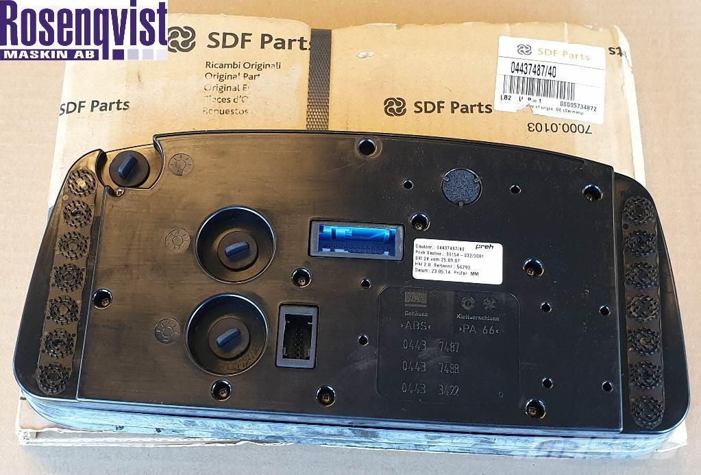 Deutz-Fahr Same/Lamborghini/Hurlimann Infocenter 04437487/40 Elektronik