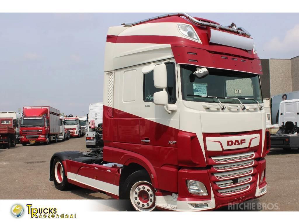 DAF XF 106.530 + euro 6 + spoiler + top truck (G314) Dragbilar