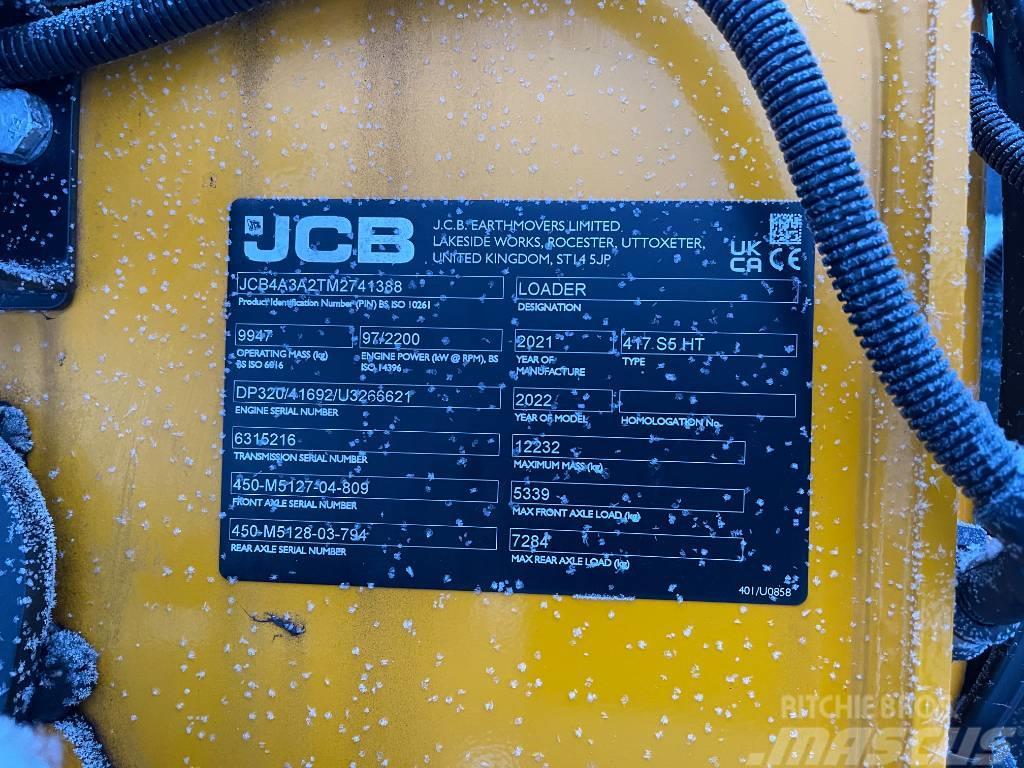 JCB 417 HT Pyöräkuormaaja Hjullastare