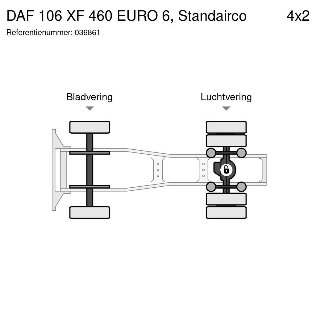 DAF 106 XF 460 EURO 6, Standairco Dragbilar