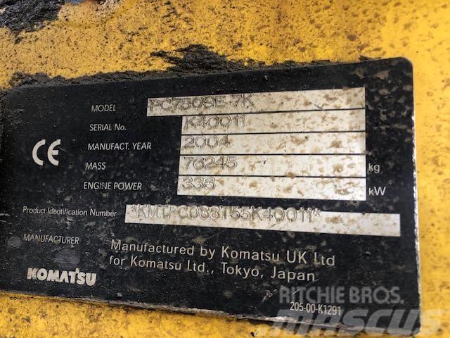Komatsu PC 750 SE-7K Bandgrävare
