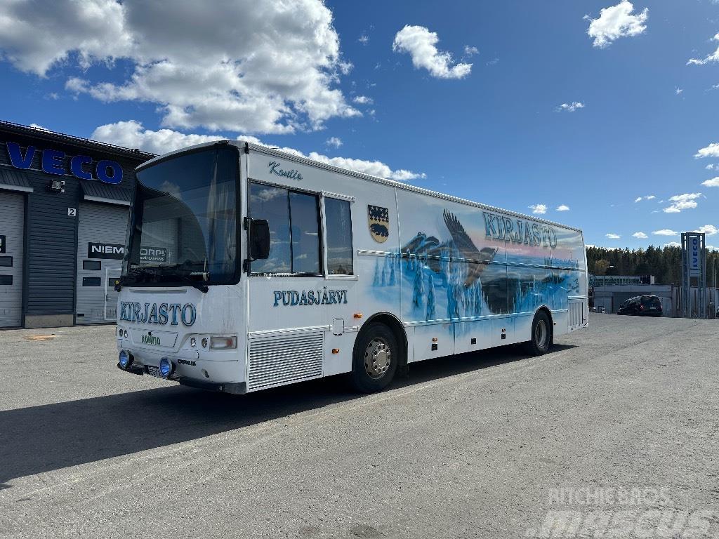 Scania K 113 kirjastoauto Turistbussar