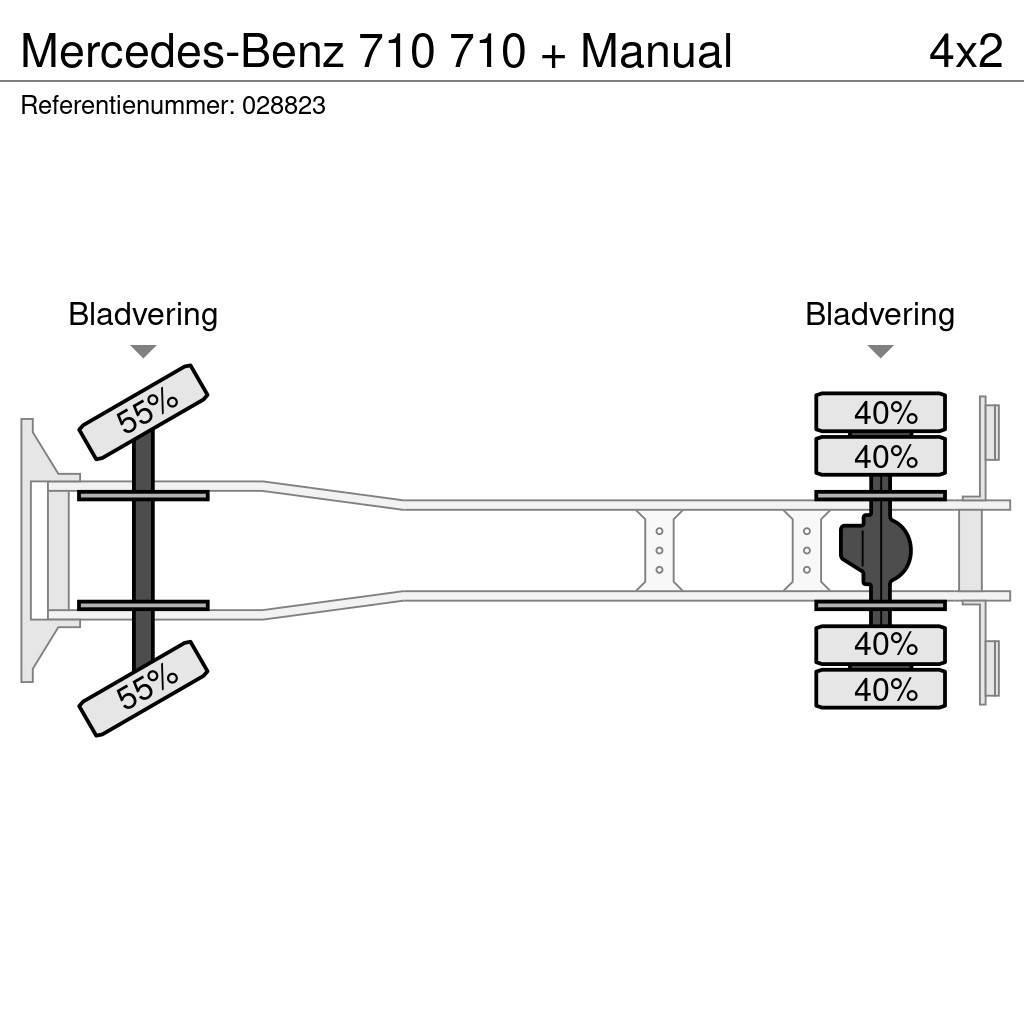 Mercedes-Benz 710 710 + Manual Skåpbilar