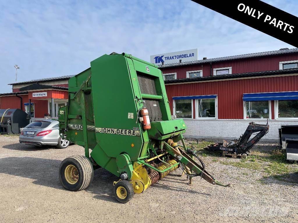 John Deere 590 Dismantled: only spare parts Rundbalspressar