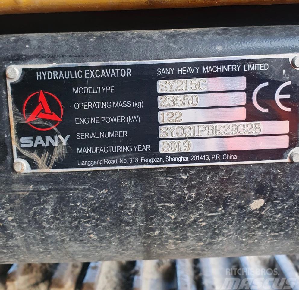 Sany SY 215 C Bandgrävare