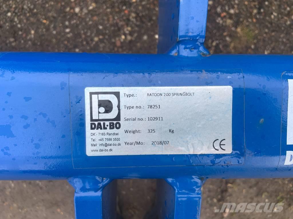 Dal-Bo Ratoon djupharv med packarvals Kultivatorer