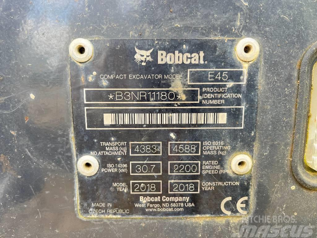 Bobcat E 45 Minigrävare < 7t
