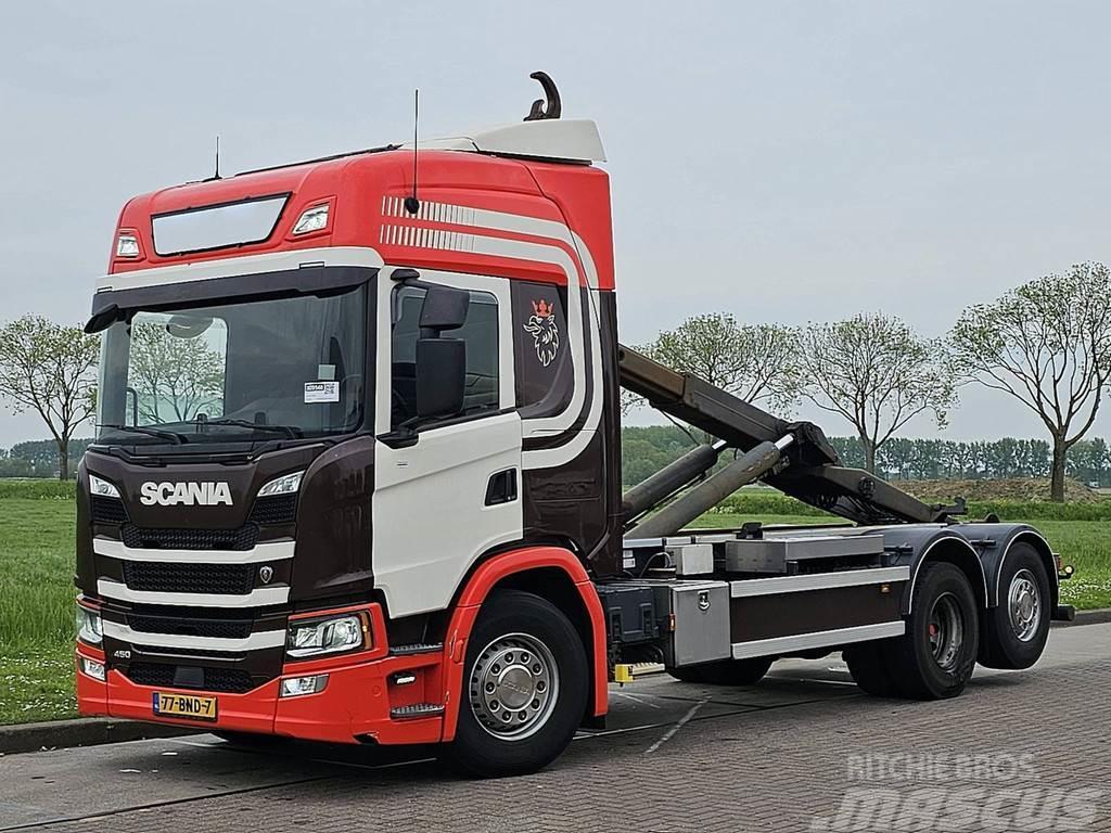 Scania G450 6x2 nb vdl hooklift Lastväxlare/Krokbilar