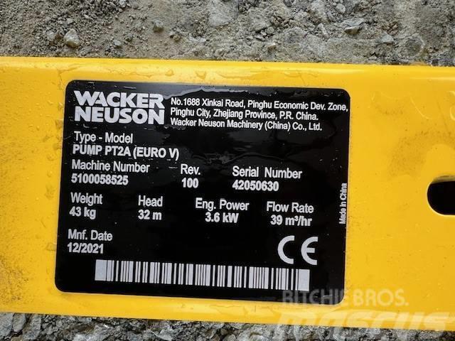 Wacker Neuson PT 2 A Vattenpumpar