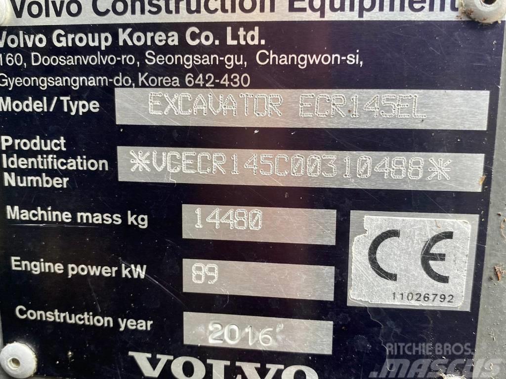 Volvo ECR145EL Bandgrävare