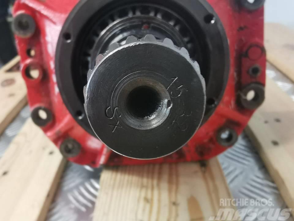 Manitou MLT 626 {Carraro front differential Hjulaxlar