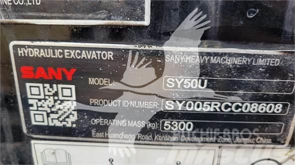 Sany SY50U Minigrävare < 7t