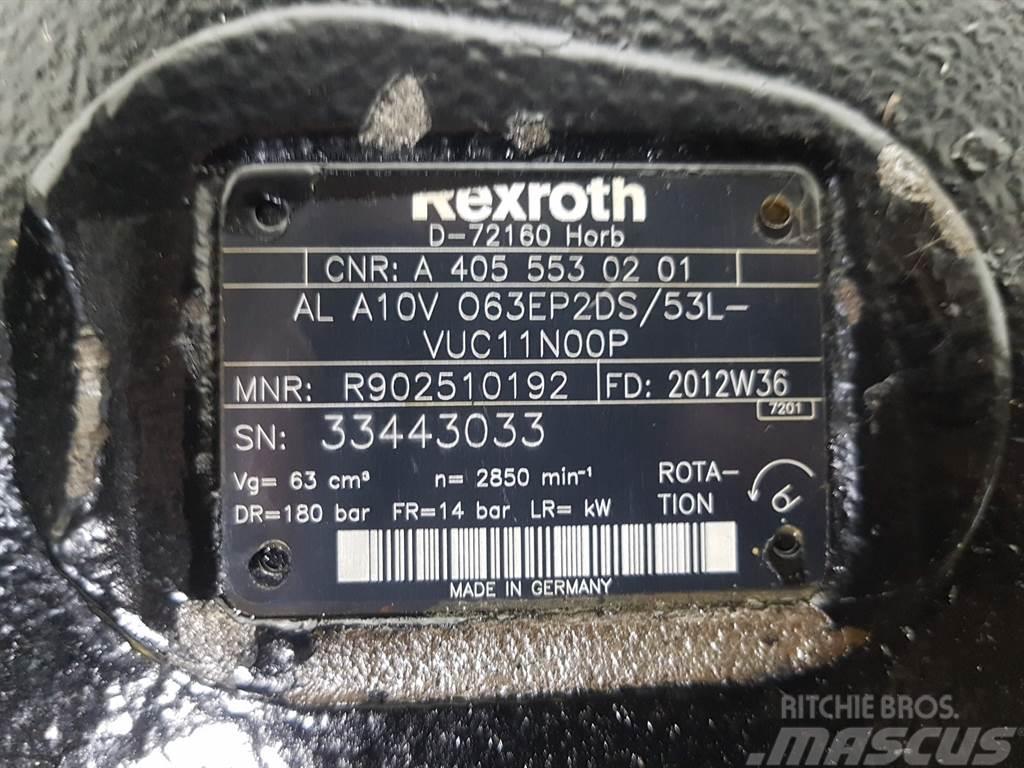 Rexroth ALA10VO63EP2DS/53L - Load sensing pump Hydraulik