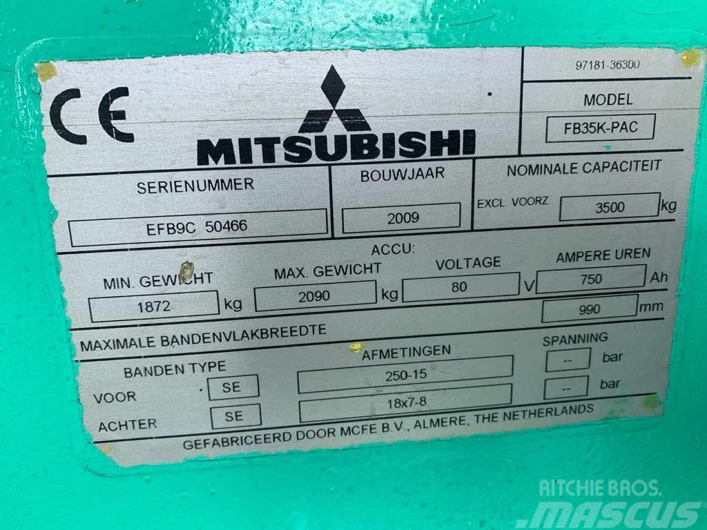 Mitsubishi FB35K-PAC Elmotviktstruckar