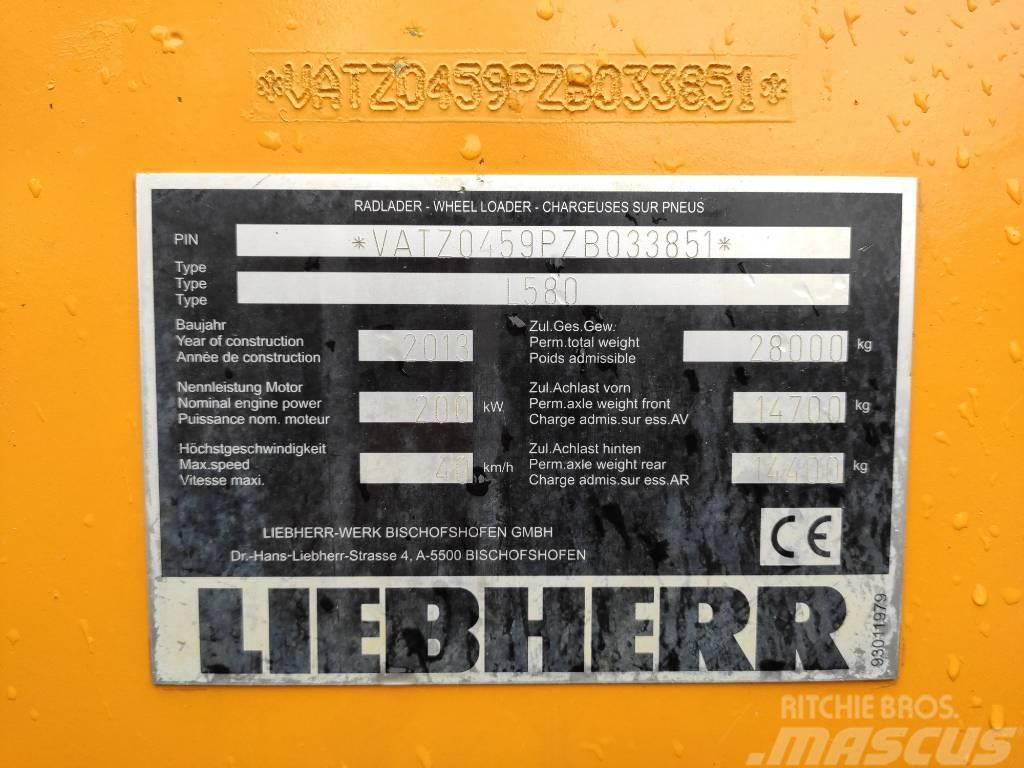 Liebherr L580 2plus2 Bj 2013' Hjullastare