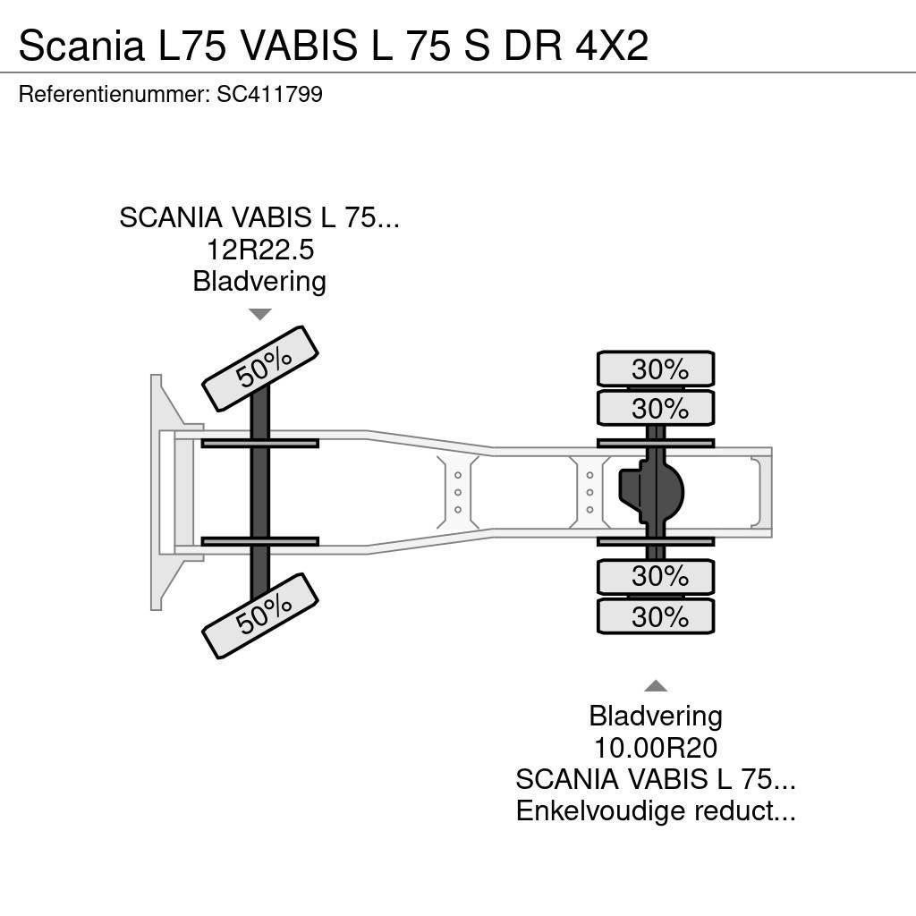Scania L75 VABIS L 75 S DR 4X2 Dragbilar