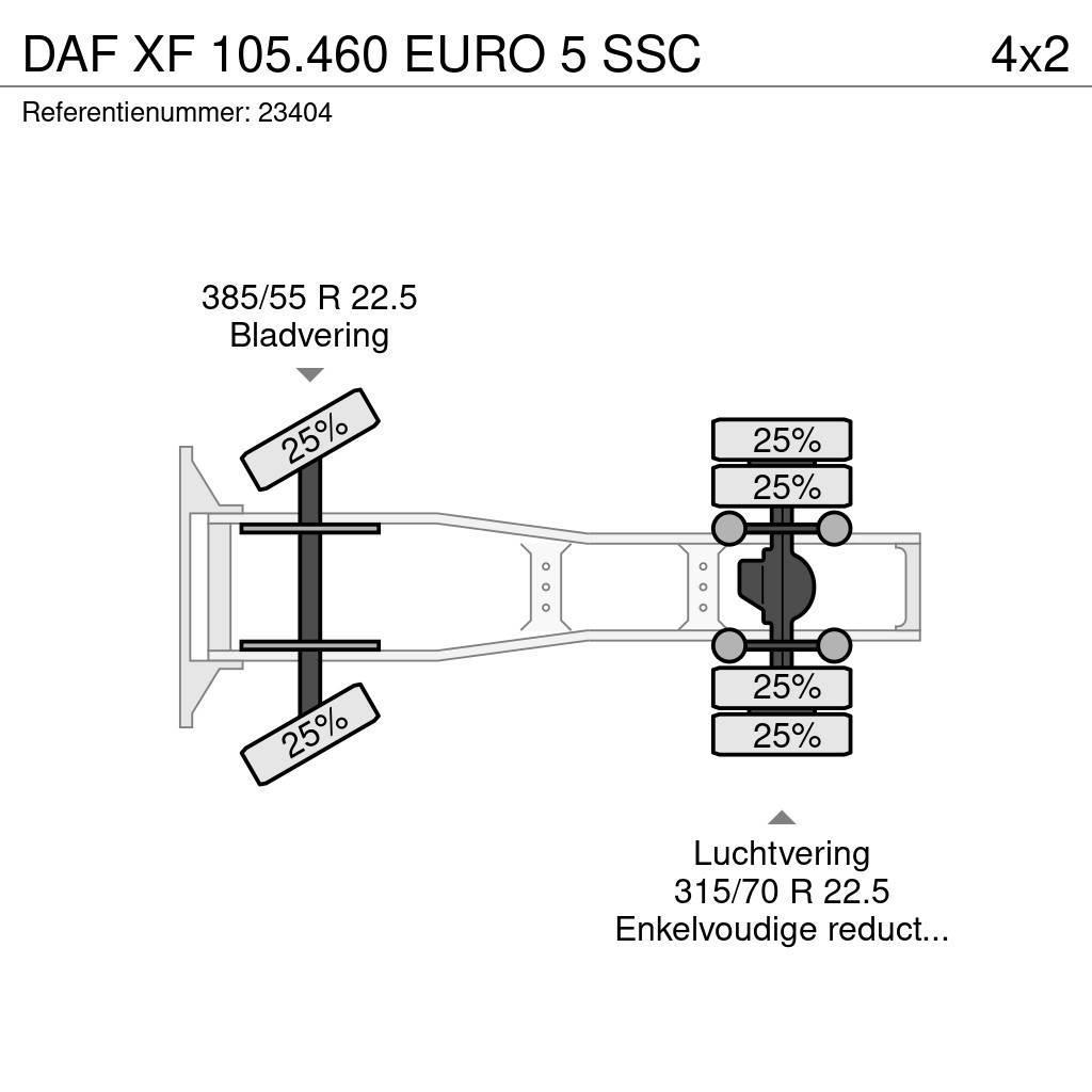 DAF XF 105.460 EURO 5 SSC Dragbilar