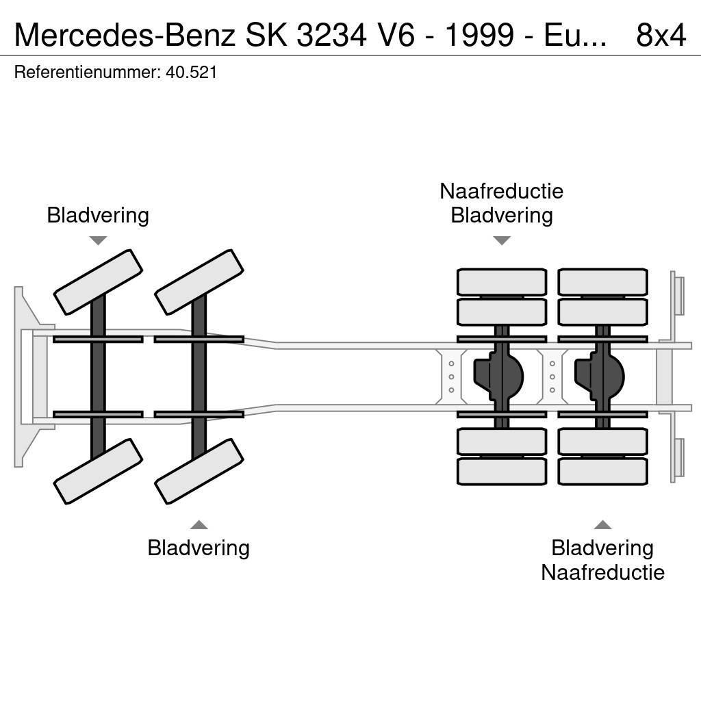 Mercedes-Benz SK 3234 V6 - 1999 - Euro 2 - Big Axles - Full stee Chassier