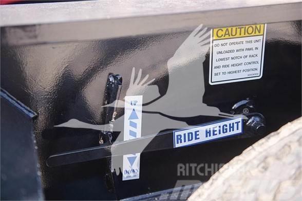 Fontaine 55 ton hydraulic detachable RGN double drop low bo Låg lastande semi trailer