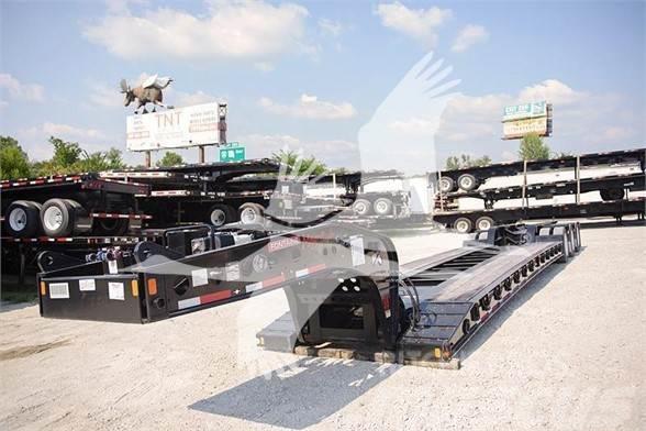 Fontaine 55 ton hydraulic detachable RGN double drop low bo Låg lastande semi trailer