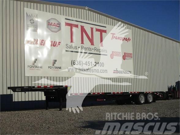 Transcraft (NOW WABASH)[QTY:5] 48' STEEL DROP W/ BEAVERTAIL Låg lastande semi trailer