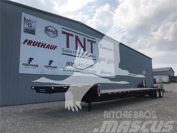 Transcraft [QTY: 2] DTL 48X102 STEEL CLOSED TANDEM DROP Låg lastande semi trailer