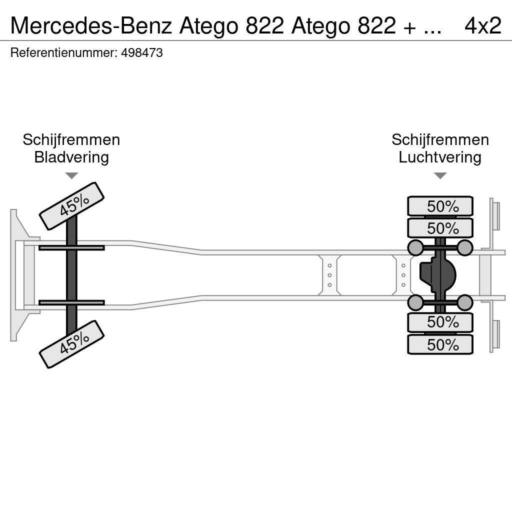 Mercedes-Benz Atego 822 Atego 822 + Euro 5 + Dhollandia lift Skåpbilar