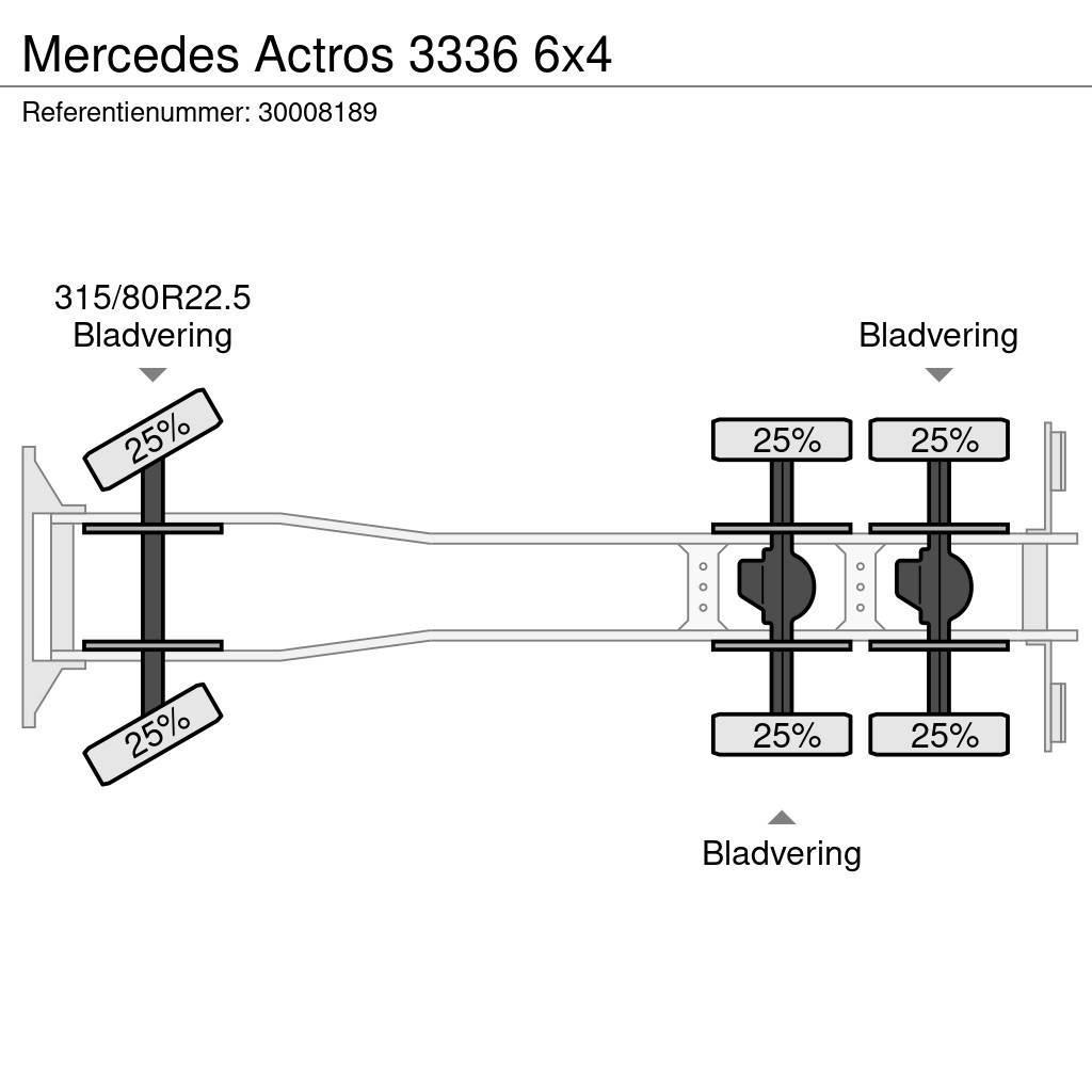 Mercedes-Benz Actros 3336 6x4 Tippbilar