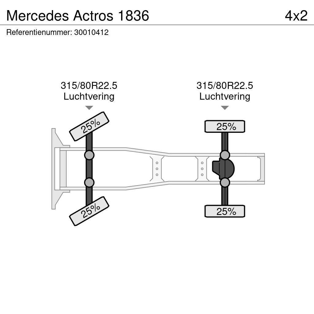 Mercedes-Benz Actros 1836 Dragbilar