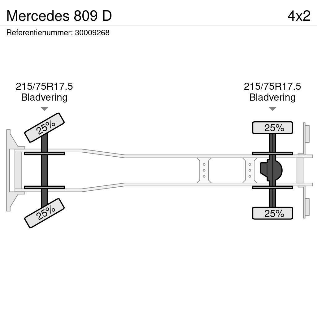 Mercedes-Benz 809 D Flakbilar