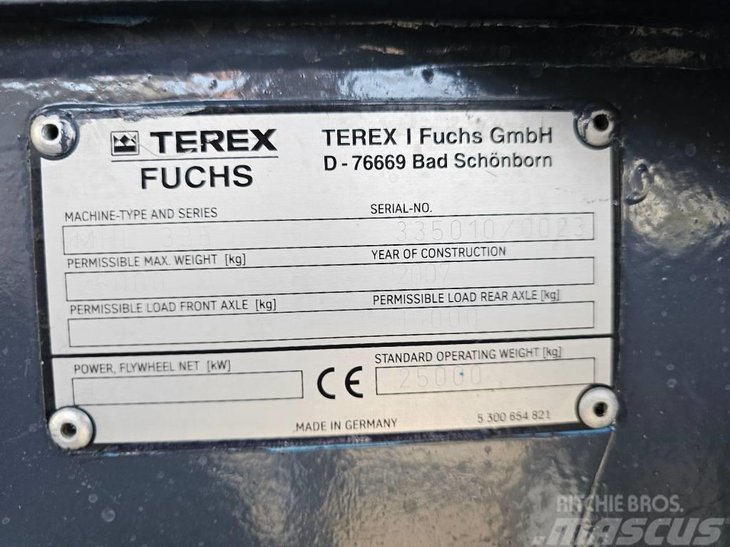 Fuchs MHL 335 Material Handler Rivningsgrävare