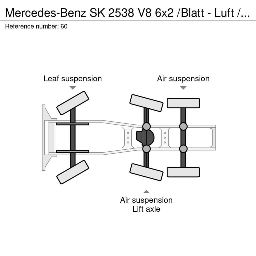 Mercedes-Benz SK 2538 V8 6x2 /Blatt - Luft / Lenk / Liftachse Dragbilar