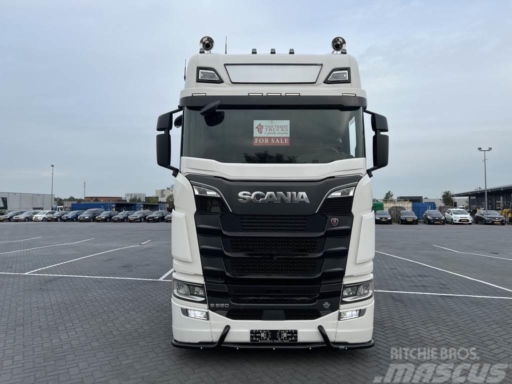 Scania 580S V8 NGS full air retarder, night airco Dragbilar