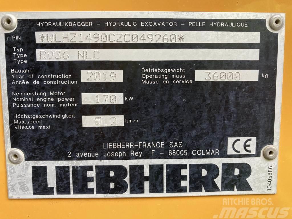 Liebherr R 936 Litronic Bandgrävare