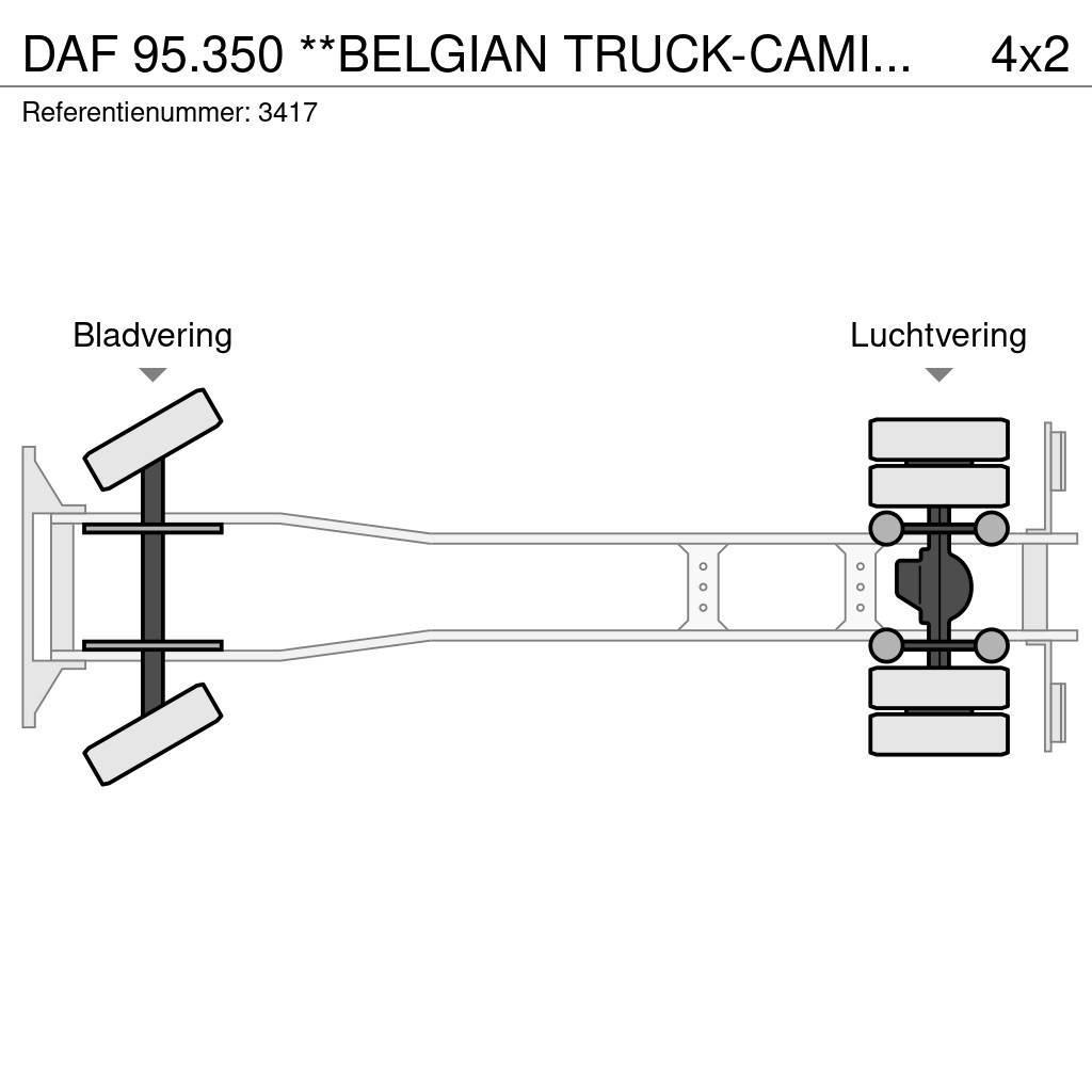 DAF 95.350 **BELGIAN TRUCK-CAMION BELGE** Skåpbilar