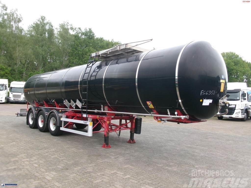 LAG Bitumen tank inox 33 m3 / 1 comp + ADR Tanktrailer