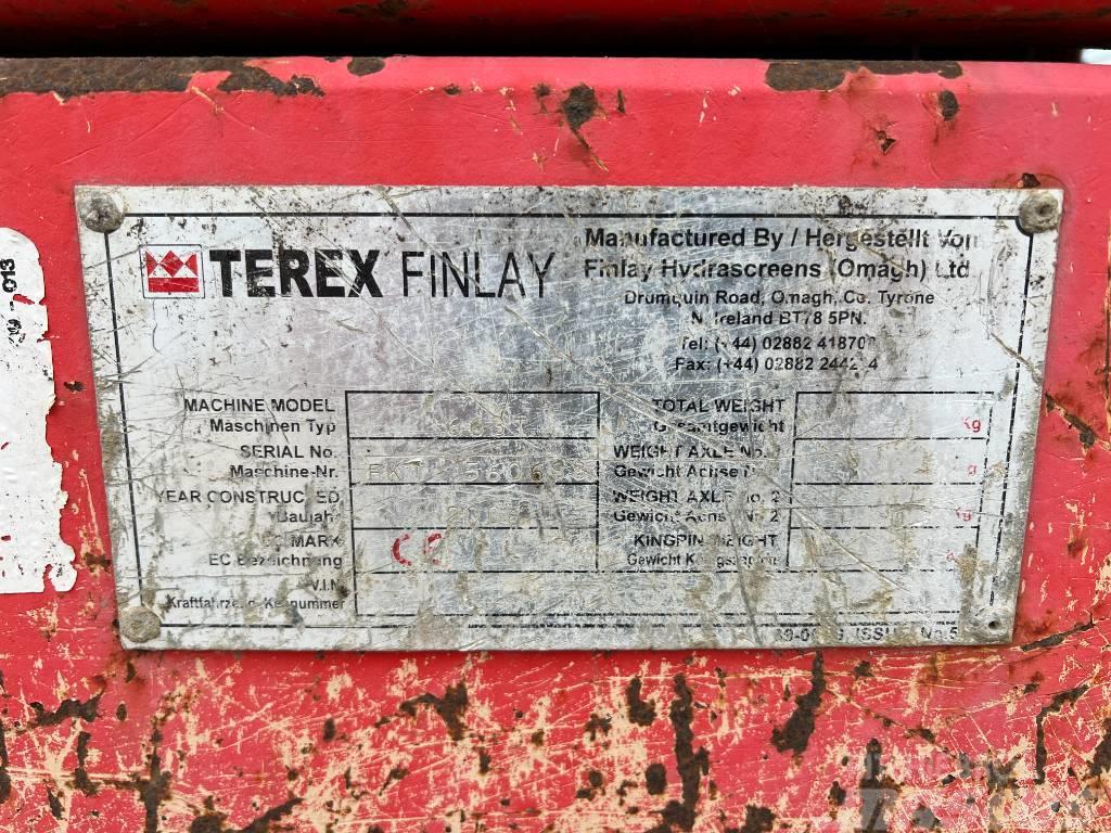 Terex Finlay 663T - New Conveyor / Good Condition Mobila sorteringsverk