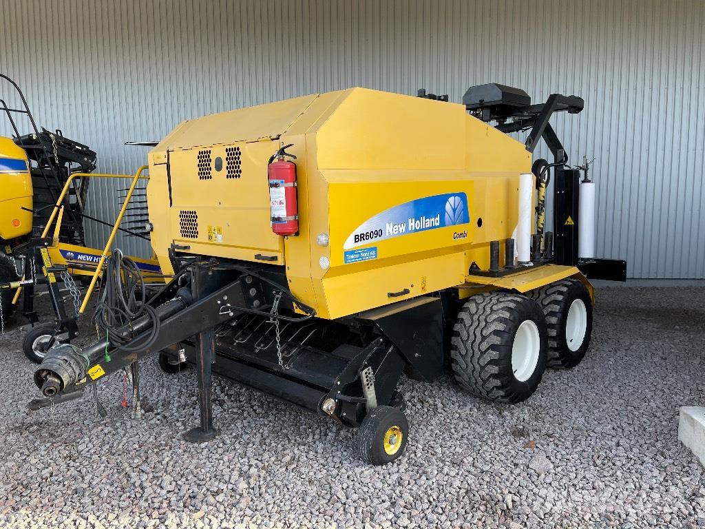 New Holland BR 6090 Combi press Rundbalspressar