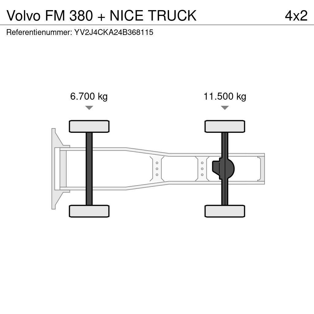 Volvo FM 380 + NICE TRUCK Dragbilar