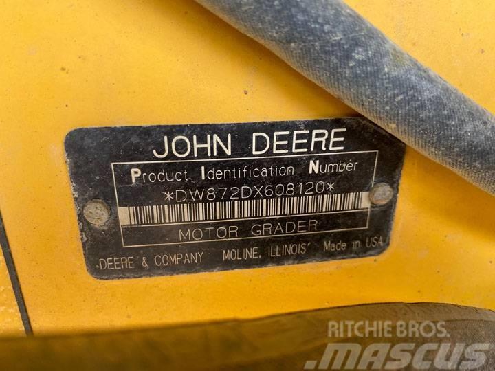 John Deere 872D Väghyvlar
