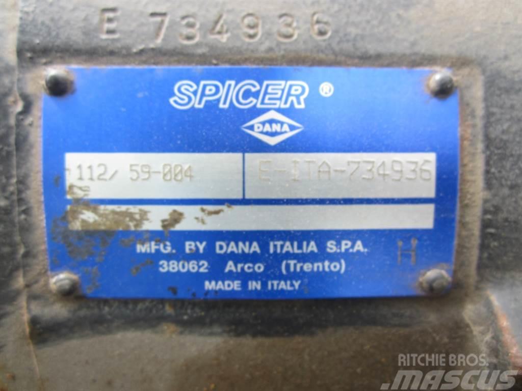 Spicer Dana 112/59-004 - Axle housing/Achskörper/Astrecht Hjulaxlar
