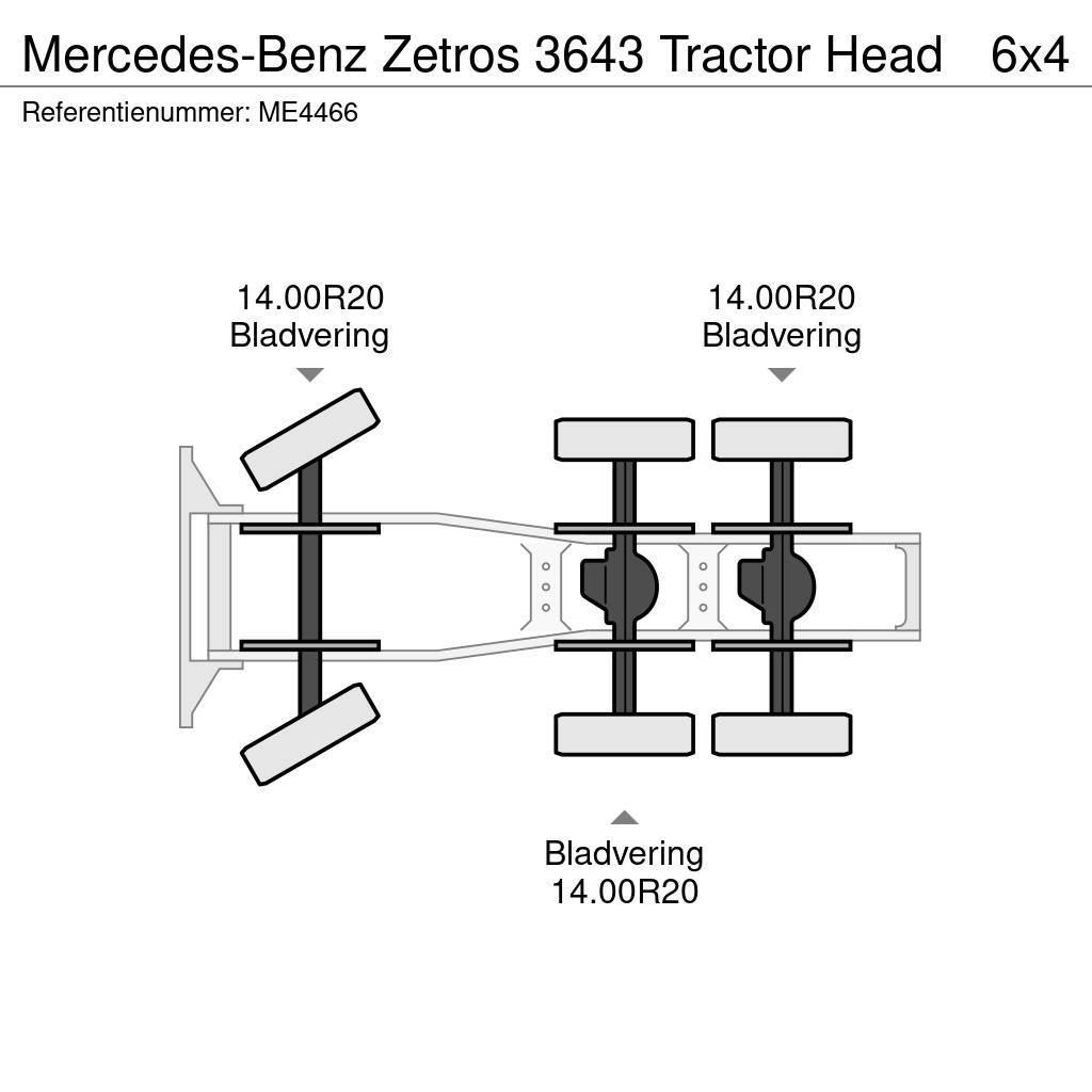 Mercedes-Benz Zetros 3643 Tractor Head Dragbilar