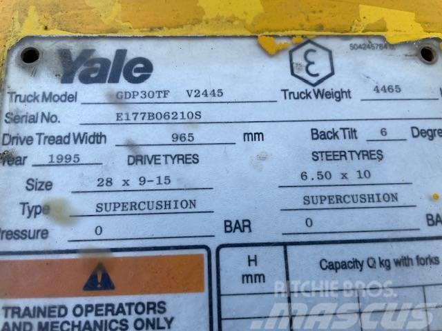 Yale GDP30TF Dieselmotviktstruckar