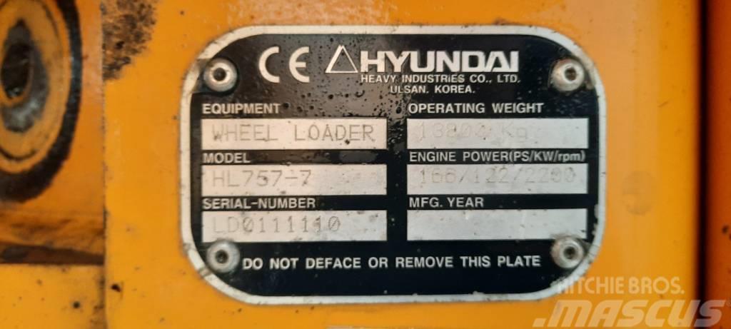 Hyundai HL 757-7 Hjullastare