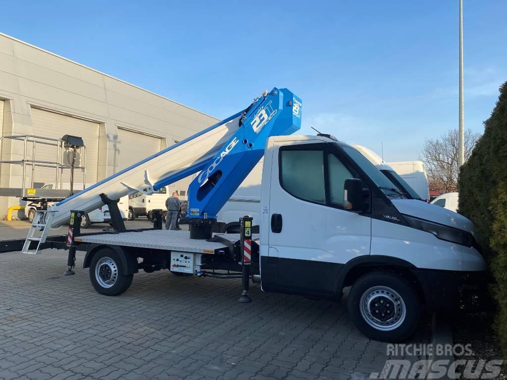 Iveco Daily Socage FORSTE 23T SPEED Teleskop bomliftar