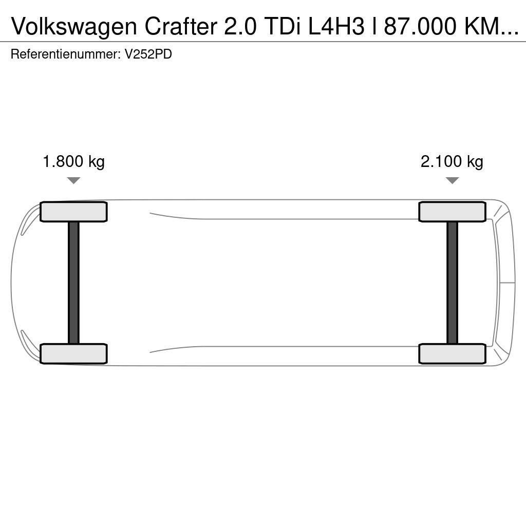 Volkswagen Crafter 2.0 TDi L4H3 l 87.000 KM l Airco l Cruise Lätta lastbilar