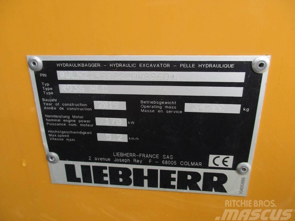 Liebherr R 936 Litronic Bandgrävare